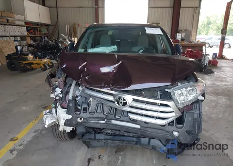 2013 Toyota Highlander Base V6 from USA, damaged, VIN 5TDBK3EH5DS213225